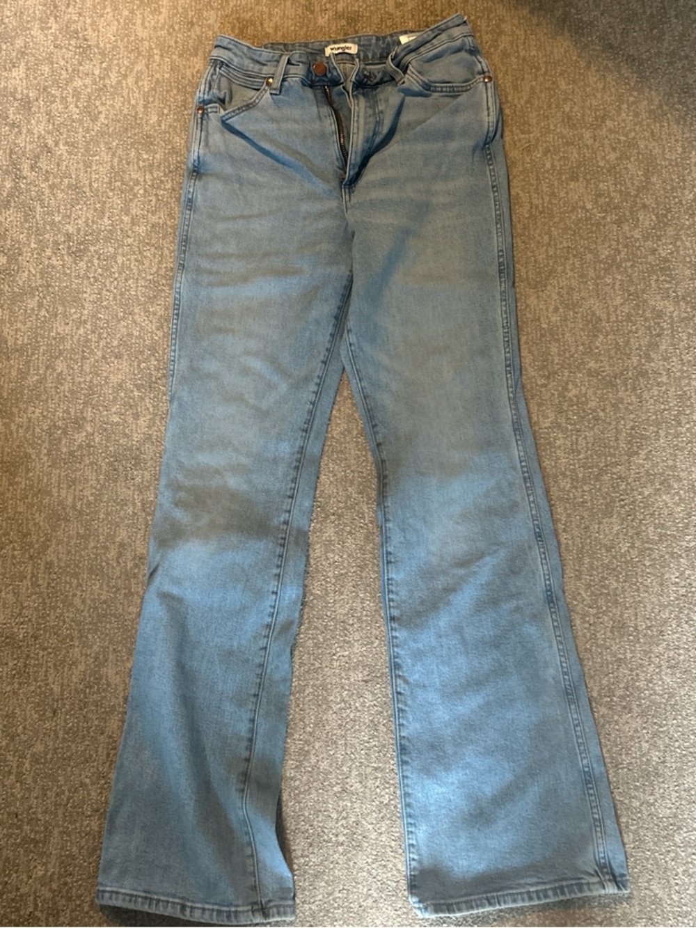 Wrangler Light Blue Flare Jeans